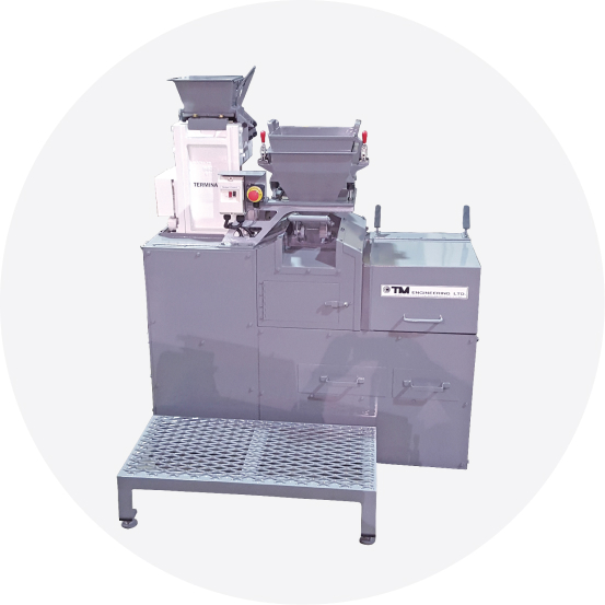 Terminator Over Rotary Sample Splitter With Built-In Scalper